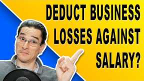 Can You Deduct Business Losses/Start-Up Costs From Regular Salary?!