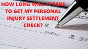 Where is My Personal Injury Settlement Check? | Indiana Injury Lawyer
