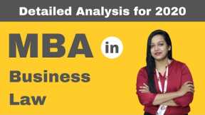 MBA in Business Law | Admission | Courses | Fees | Placement | Salary