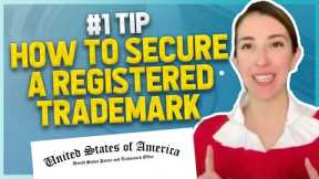 Business Lawyer: #1 TIP How to Secure a Registered Trademark | Marcella Dominguez