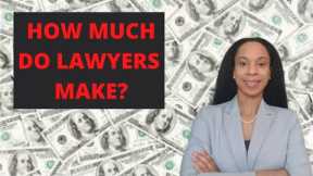 HOW MUCH DO LAWYERS MAKE? EXACT SALARY FIGURES| BIG LAW VS. MID SIZE FIRM VS. GOVERNMENT #lawstudent