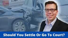 Should I Settle My Car Accident Injury Claim Or Go To Court? | Boston Car Accident Lawyer