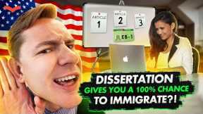 THE US GREEN CARD FOR DISSERTATION | THE US EB1A VISA FOR SCIENTISTS | US IMMIGRATION FOR TALENTS