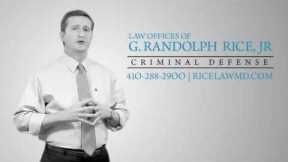 Maryland criminal defense and criminal justice attorney Randolph Rice
