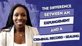 Difference Between A Criminal Record Sealing And An Expungement