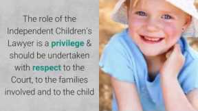 Independent Children's Lawyer - Family Law Australia