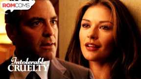 A Romantic Divorce Attorney (Kiss Scene) - Intolerable Cruelty | RomComs