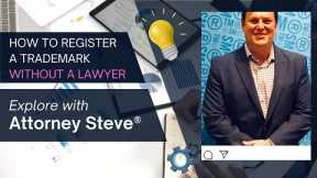 How to file and register a trademark WITHOUT a lawyer!!!