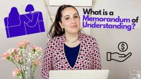 Memorandum of Understanding: KEY Clauses, LAWYER Explains! [Virtual ON Law Firm.]