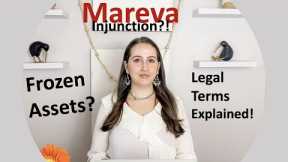 Mareva Injunction: Legal Tests, History, and How to Unlock Mareva! LAWYER Explains [ON Law Firm.]