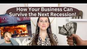 How Your Business Can SURVIVE a RECESSION: LAWYER Shares THREE Strategies!