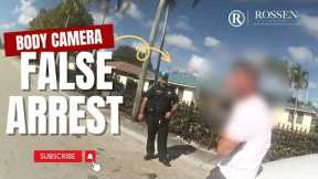 False Arrest by Police in Dania Beach - Drug Arrest Bodycam