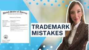 HOW TO TRADEMARK A NAME or LOGO WITHOUT A LAWYER AND AVOID THESE 7 Trademark Mistakes 💀 ⚠️