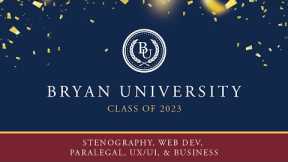 Commencement 2023 | Stenography, Web Dev, Paralegal, UXUI, & Business