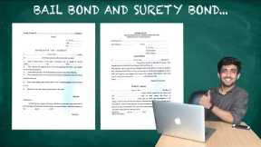 Bail bond and Surety Bond Explained | FORMAT | GO LEGAL