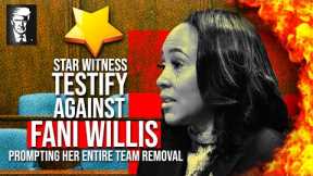 BREAKING🔥 Fani Willis DISQUALIFICATION Saga -  STAR Witness Testify against FANI leading to REMOVAL🚨