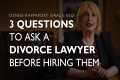 How to Hire the Right Divorce