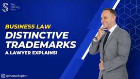 WHAT ARE DISTINCTIVE TRADEMARKS? | TRADEMARK LAWYER EXPLAINS #lawyer