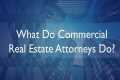What Do Commercial Real Estate