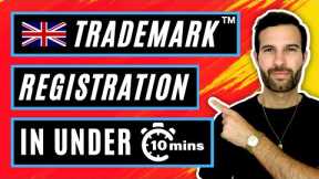 How To Register a UK Trademark For Your Brand Name | Step-By-Step Tutorial