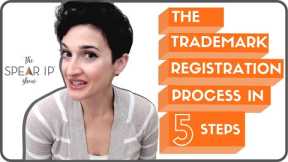 Trademark Registration Process in 5 Steps | the Spear IP Show | Nashville IP and Internet Lawyer