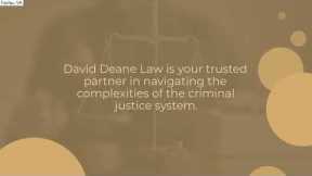 David Deane Law | Fairfax, VA | Fairfax Criminal Defense Attorney