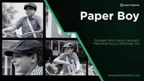 Paper Boy George Sink Personal Injury Attorney Best Commercial by Craft Creative Video Production