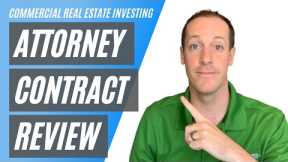 Attorney Contract Review - Commercial Real Estate Investing For Business Owners