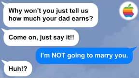 【Apple】My fiancé's obsession with my dad's salary makes me end the engagement.