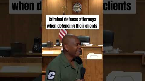 CRIMINAL DEFENSE ATTORNEYS WHEN DEFENDING THEIR CLIENTS #shorts #lawyers #attorney