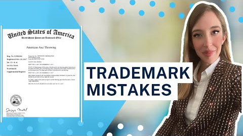 HOW TO TRADEMARK A NAME or LOGO WITHOUT A LAWYER AND AVOID THESE 7 Trademark Mistakes 💀 ⚠️