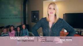 Divorce Attorney Marilyn York TV Ad Outs Parents; Men's Rights Family Law Lawyer Reno Sparks NV