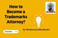 How to Become a Trademarks Attorney?  