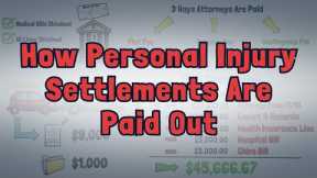 How Are Personal Injury Settlements Paid Out? | Here's what you NEED to know