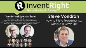 File & Register a Trademark WITHOUT a Lawyer! Feat. Attorney Steve