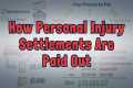 How Are Personal Injury Settlements