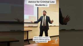 Advice from a Criminal Defense Attorney #law #lawfirm #advice #legal #lawyer #criminaldefense