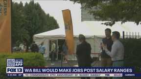 Washington bill would make jobs postings list salary ranges