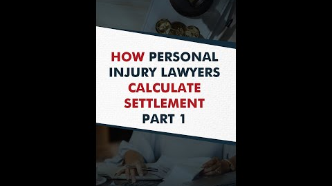 How Personal Injury Lawyers Calculate Settlement | Part 1 of 3 #shorts