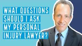 Key Questions to Ask Your Personal Injury Attorney | Q&A with Lewisville, TX Lawyer