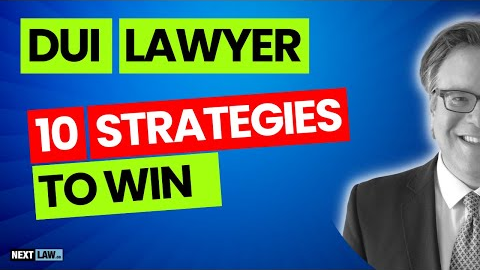 DUI Lawyer Reveals 10 Strategies To Win