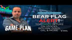 Bear Flag Formations Spell Trouble For Markets, Here Are The Trades