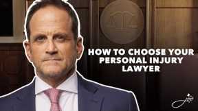 How To Choose The Right Personal Injury Lawyer