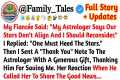 My Fiancée Said My Astrologer Says