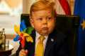 Baby Donald Trump Speaks on European