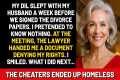 My daughter-in-law slept with my