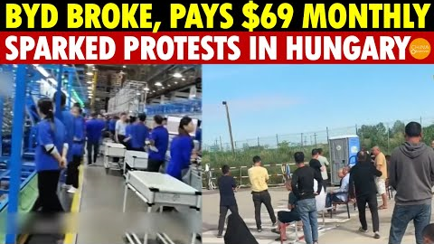 BYD Runs Out of Money, Pays Workers $69 a Month, Sparked Protests and Blocked Site in Hungary