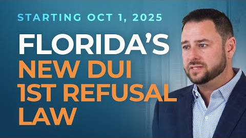Refuse a Breath Test in Florida? 🚔 New 2025 DUI Law Could Land You in Jail