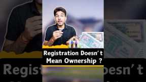 Registration Doesn’t Mean Ownership? #finance #money #business #gkhindi #gkindia #basicgyaan