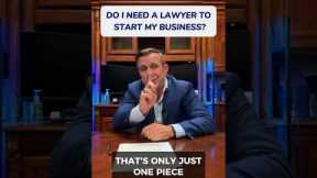 Do you need a lawyer to start a #business? 🤨